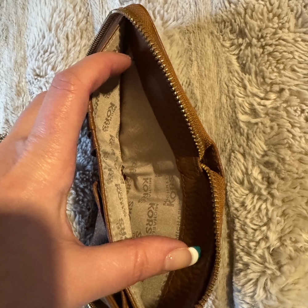Michael Kors Brown Leather Wallet - Picture 5 of 7